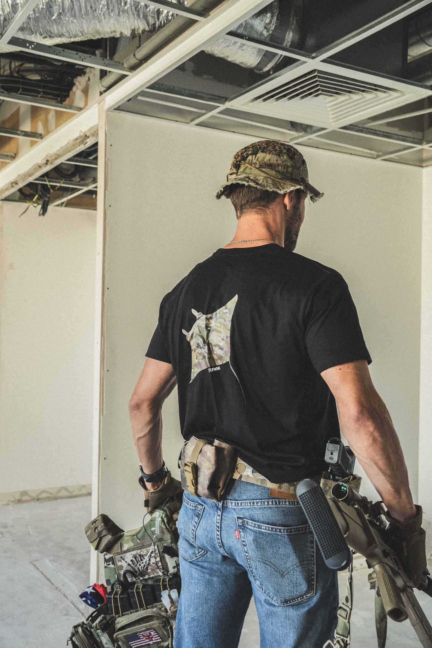 Multicam Manta Ray Tee