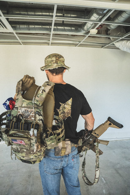 Multicam Manta Ray Tee